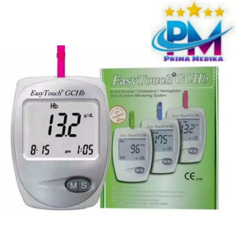 Jual Easy Touch GCHB , Alat Chek Gula Darah , Hemoglobin , Cholesterol
