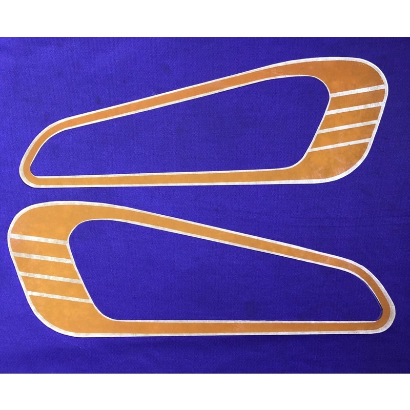 nos striping graphic tangki tengki yamaha dt100 enduro dt100x dtx