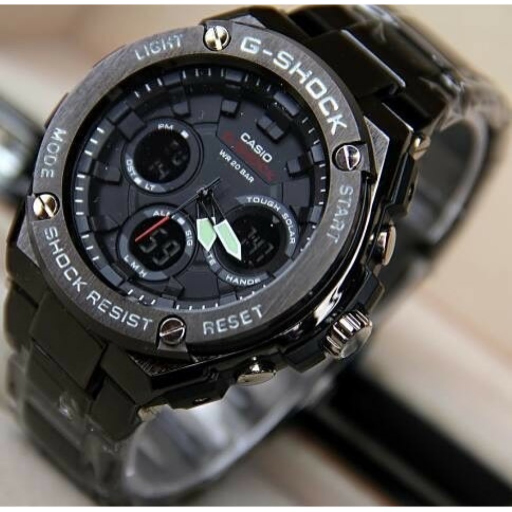 JAM TANGAN TERLARIS CASIO G SHOCK MTG 1000 HITAM