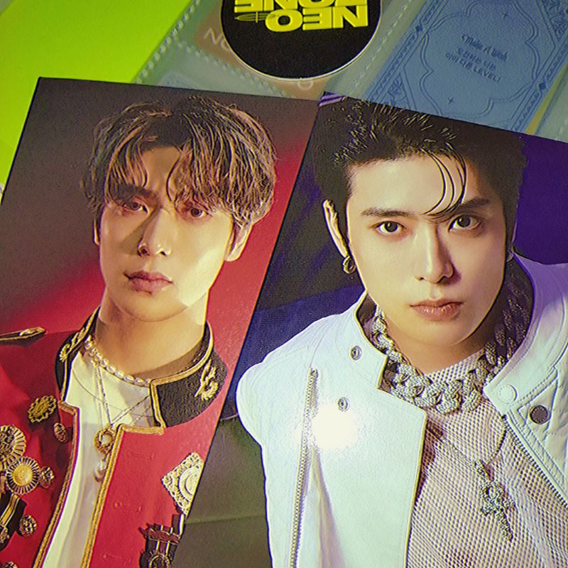 ALL POSTCARD JAEHYUN STICKER DAN PUNCH