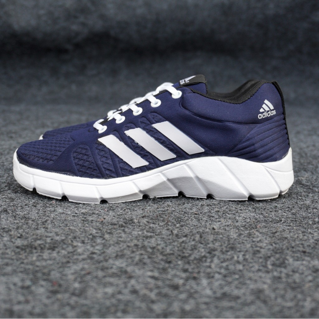 SSR- COD Sepatu Sneakers Olahraga Pria Adidas Robot Navy Running Sport Cowok Keren Terbaru Terlaris