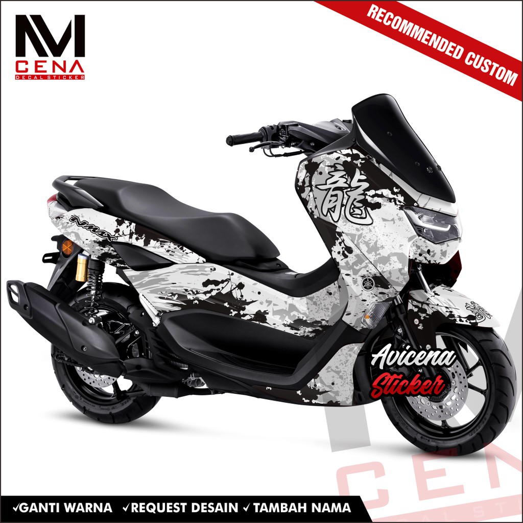 Sticker Decal Nmax New 2020 Decal Sticker Nmax New Sticker Striping Decal Nmax 2020 Full Body
