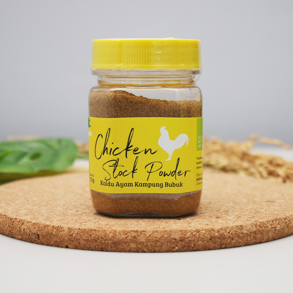 

Chicken Stock Powder 75gr - Aidan Kaldu Ayam