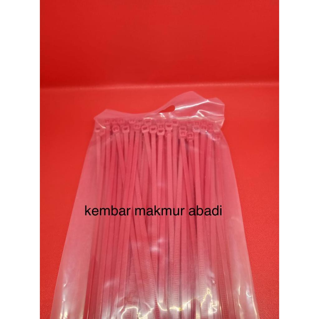 Kabel Ties KSS CV 200 isi 100pcs warna /CV200x4,6 KSS warna - Merah