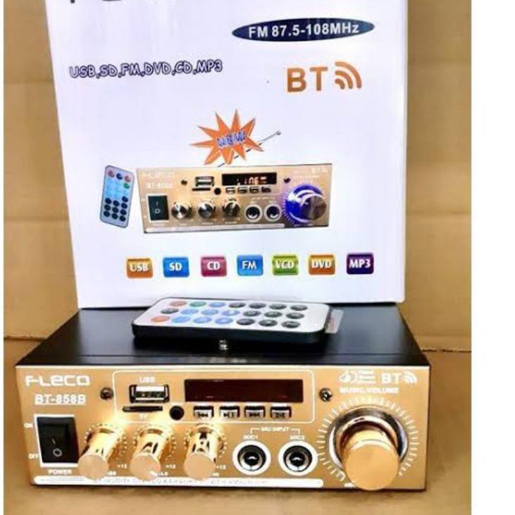 (LANGSUNG KIRIM) ✅fleco f188BT power amplifier digital karaoke 600watt original   Power Amplifier Fl