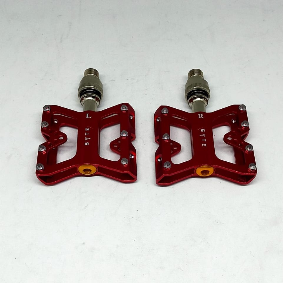 SYTE Pedal QR 3 bearing M415 Quick release CNC sepeda MTB lipat fixie