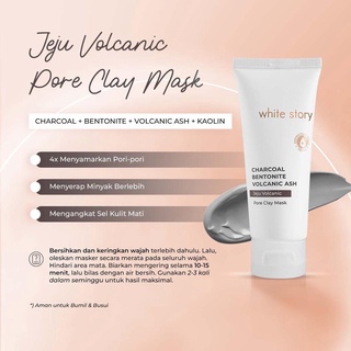 WHITE STORY JEJU VOLCANIC CLAY MASK 60G