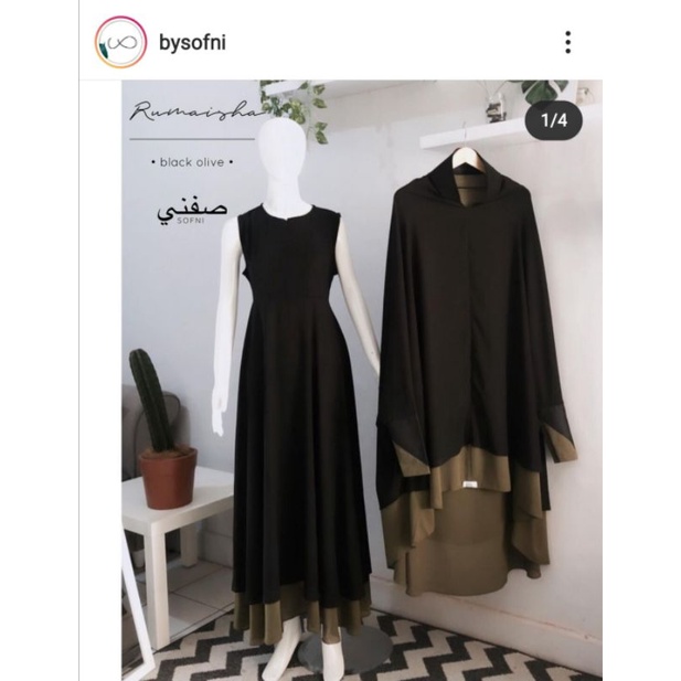 Preloved Set Gamis Sofni