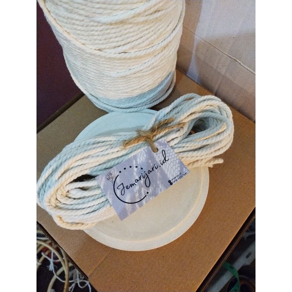 

Tali Katun Macrame 4mm | Jemarijari