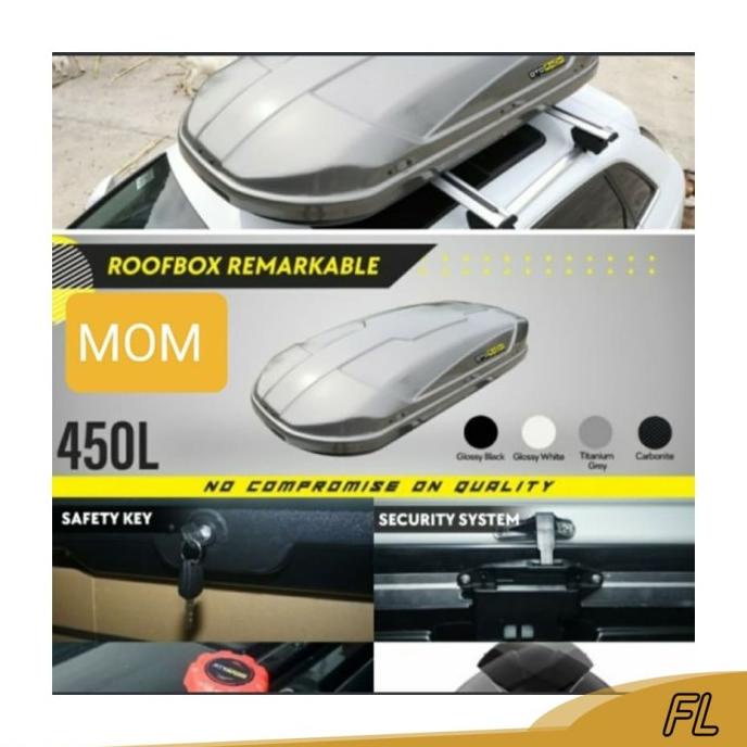 Promo Roof Box Roofbox Otorack Otoproject Tipe Remarkable Series 450L