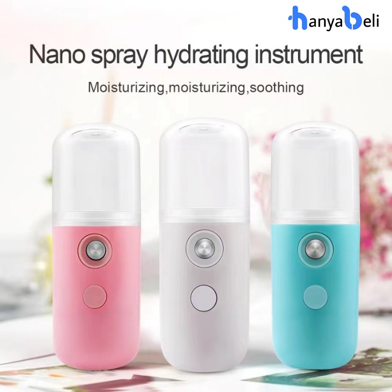 Nano Spray Portable Mist Sprayer Perawatan Wajah Pelembab Wajah Usb