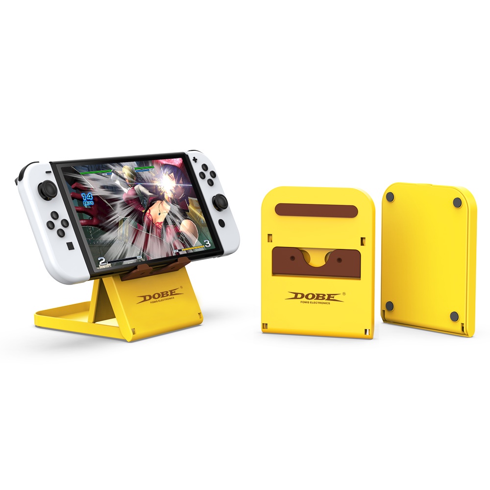 Dobe Nintendo Switch Folding Stand Playstand V1 V2 Oled Lite Yellow