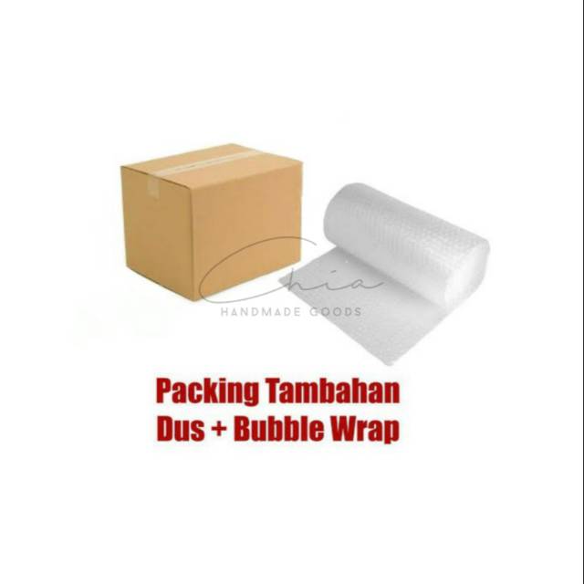 

Packing tambahan Kardus dan Bubble wrap
