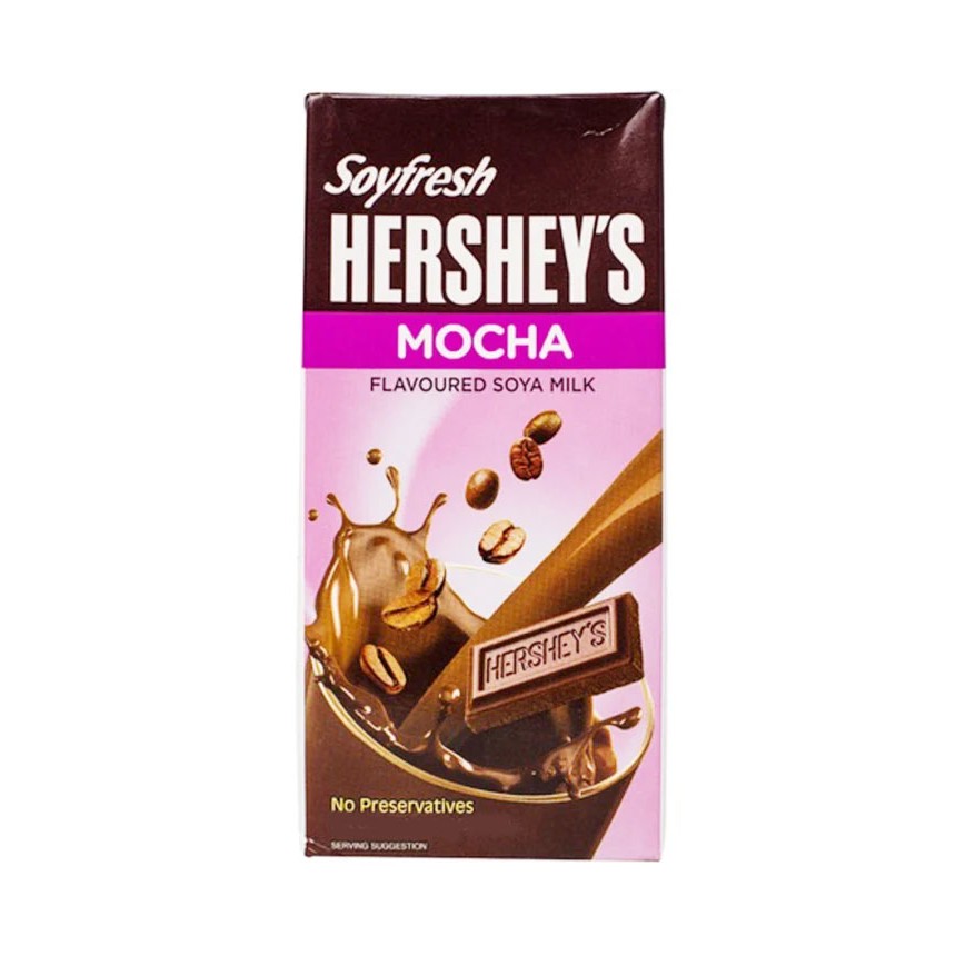 

SoyFresh Hershey's Mocha Flavored Soya Milk 236 ml | susu kedelai