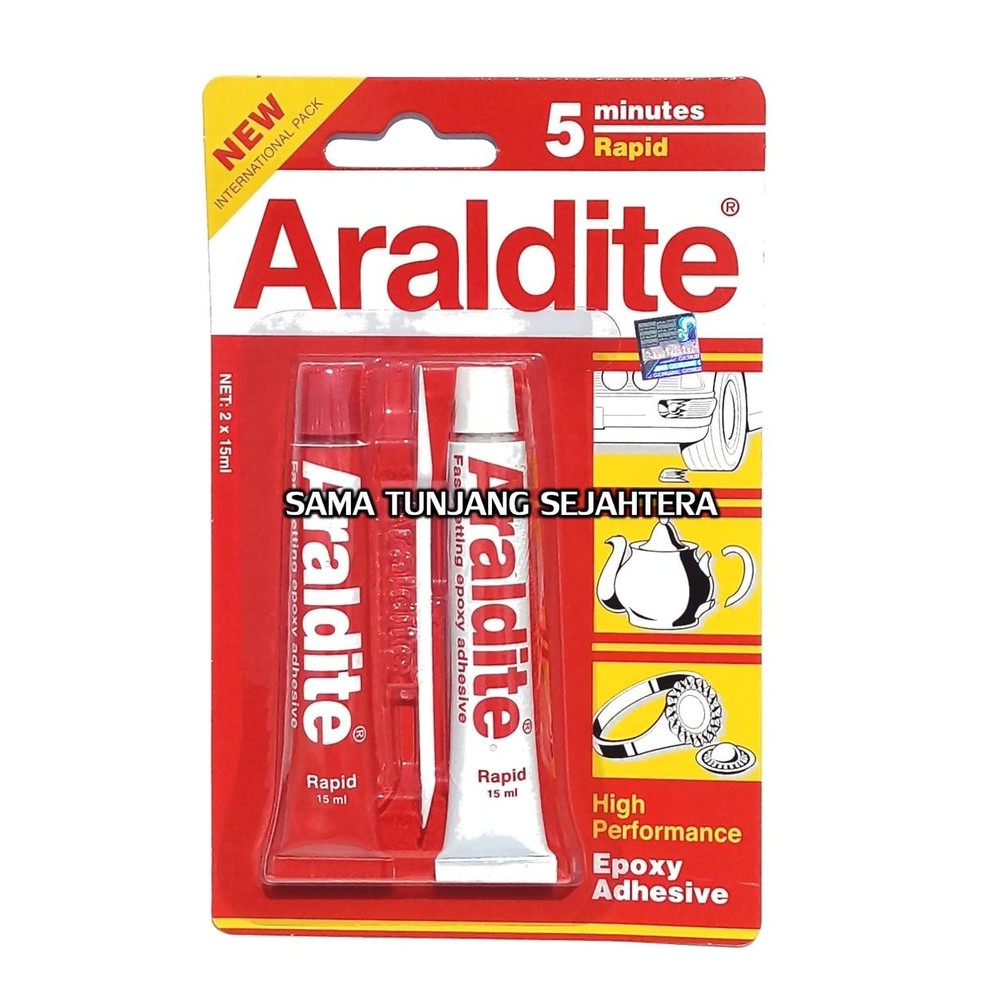 Promo LEM ARALDITE RED - ARALDITE 5 MINUTES RAPID