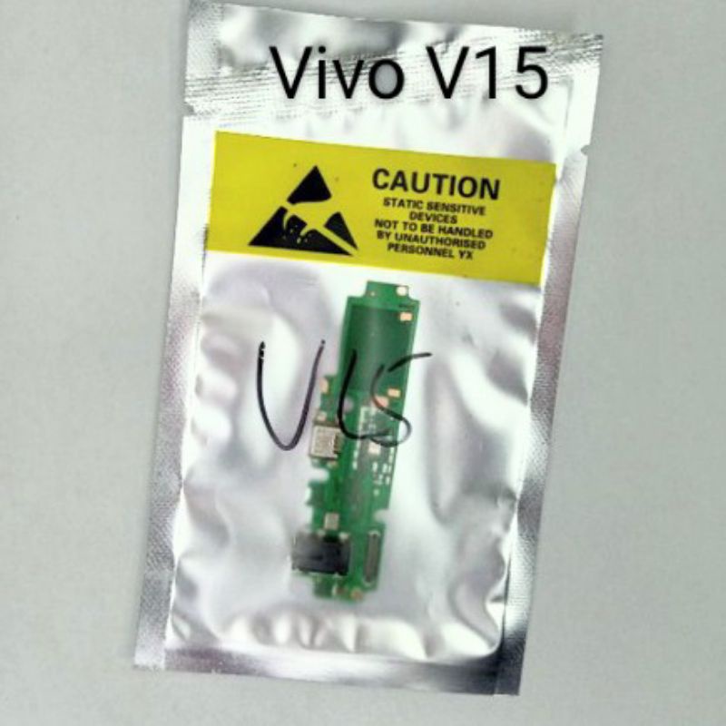 Papan Charger Vivo V15 | V 15 PCB UI+Mic Connector Charger Board Konektor Cas Flexible Flexibel Carger Original