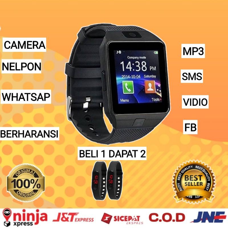 Smartwatch U9 HP ANDROID JAM TANGAN Q18 PRIA FASHION COWOK ORIGINAL Best Seller Original Jam Tangan