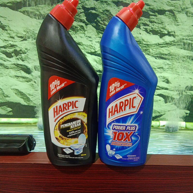 harpic pembersih kerak 675ml / Harpic biru 750ml