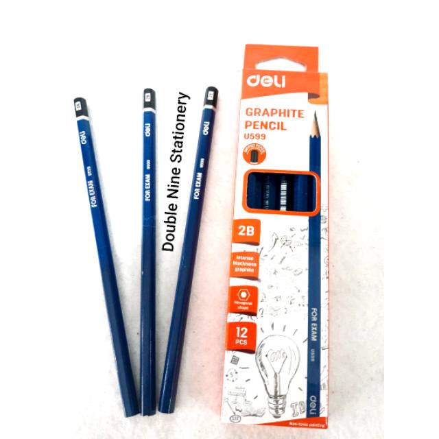 

Pensil 2B merk Deli U-599