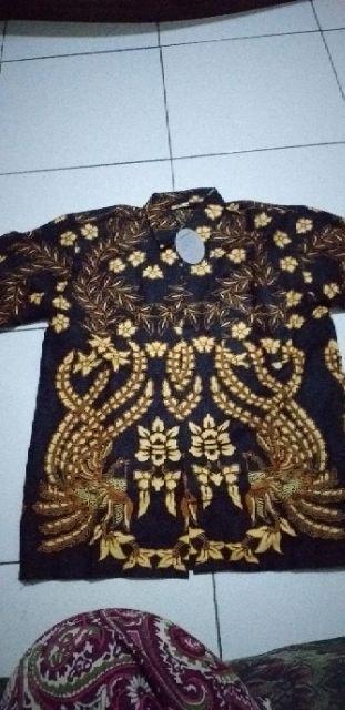 Kemeja Batik Pria/hem Batik Pria/baju Batik Modern Pria Ii Motif Mustika Ii Pbi