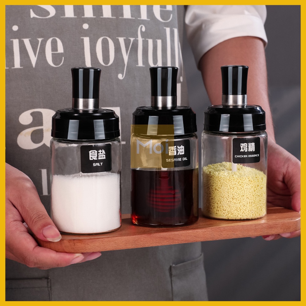 Botol Bumbu Dapur Serbaguna / Wadah Penyimpanan Gula Garam Dapur