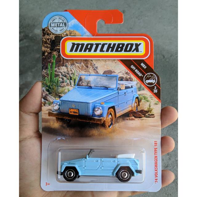 Matchbox 74 Volkswagen Type 181 VW Camat Thing Safari