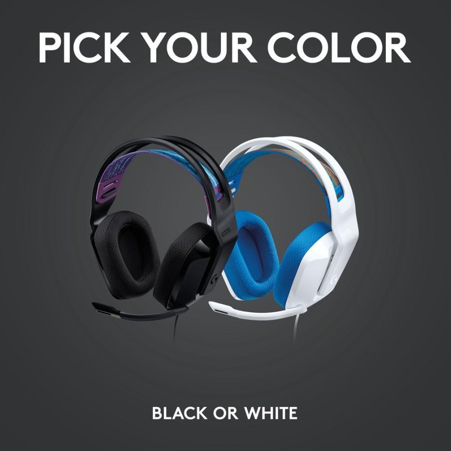 Jual Logitech G 335 Wired Gaming Headset | Shopee Indonesia