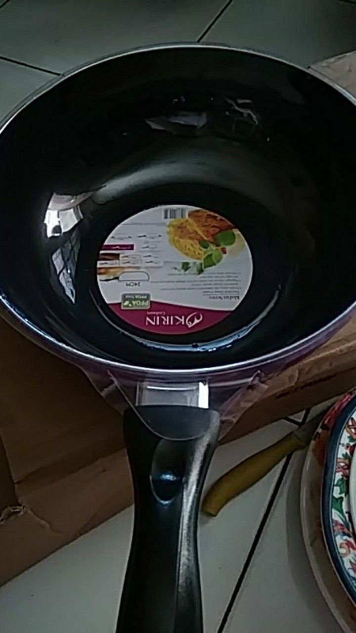 Kirin Frypan Deep Nafiri 24 Teflon Classic 1.9mm