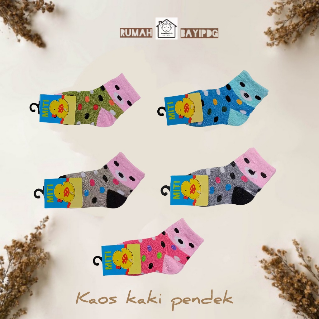 KAOS KAKI PENDEK BABY GIRLS / RUMAHBAYIPDG COD