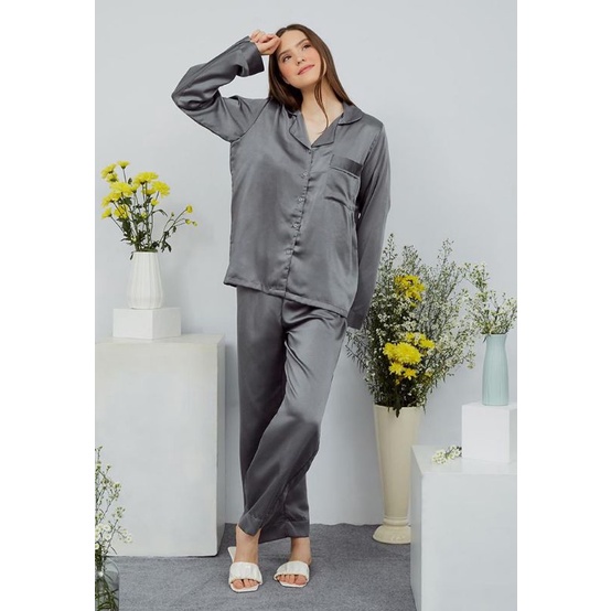 [READY STOCK] ZoAL Pajamas x Nikita Mirzani/ Grey Drak