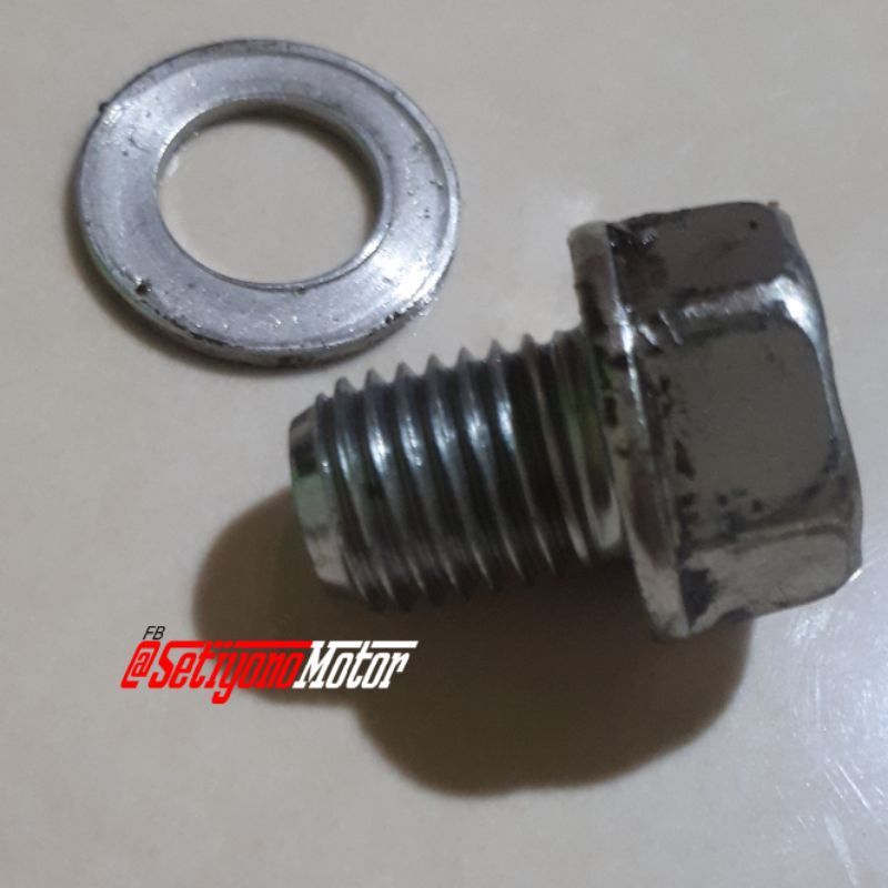 Baut Tab Oli Mesin CB150R Sonic Supra GTR Original