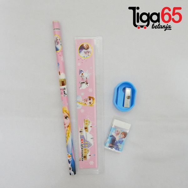 365 PENCIL CASE #40795 Tempat Pensil / Pouch Penyimpanan Besar / Pencil Case Magnet