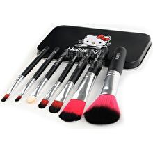 Brush HELLOKITTY kuas kaleng set isi 7 set brush make up/ Brush lembut