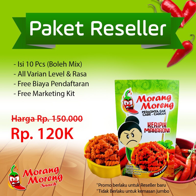 

KRIPIK MORANGMORENG PAKET RESELLER