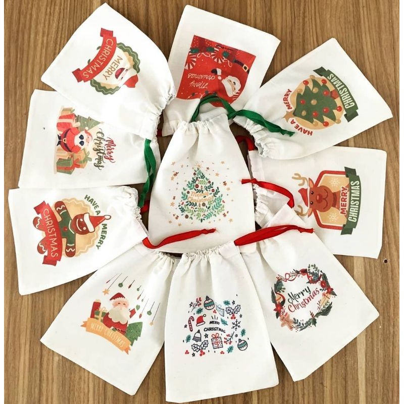 

Souvenir Hampers Pouch Tas Bingkisan - Natal Christmas