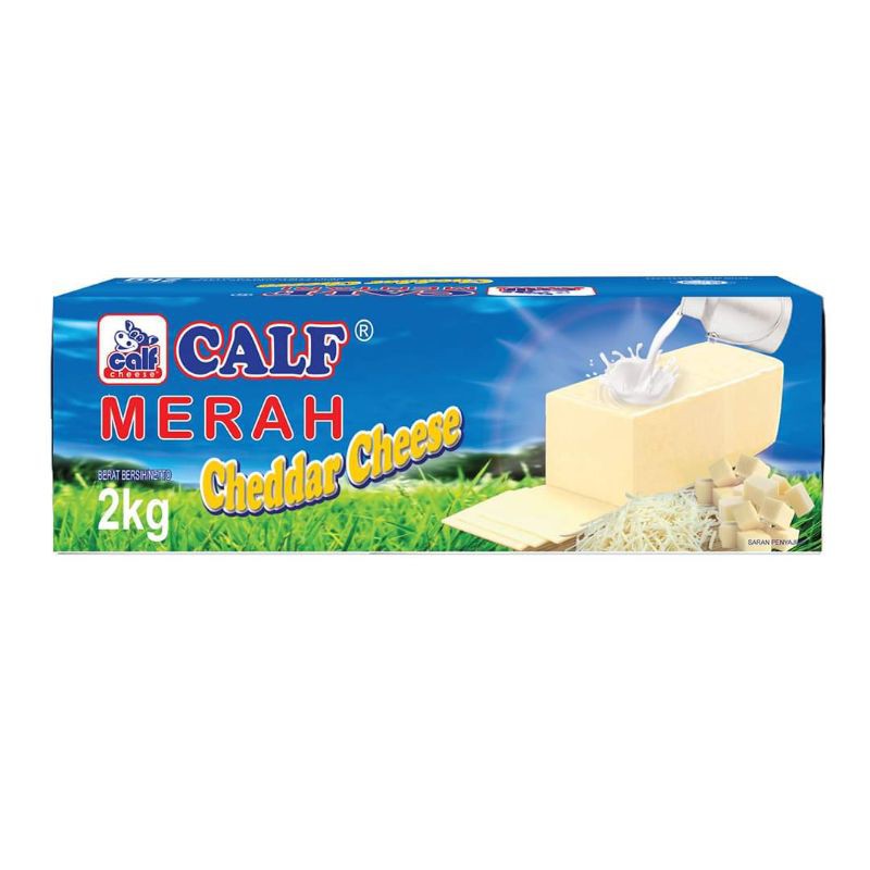 

KEJU#CALF#MERAH#CHEDDAR#2 KG