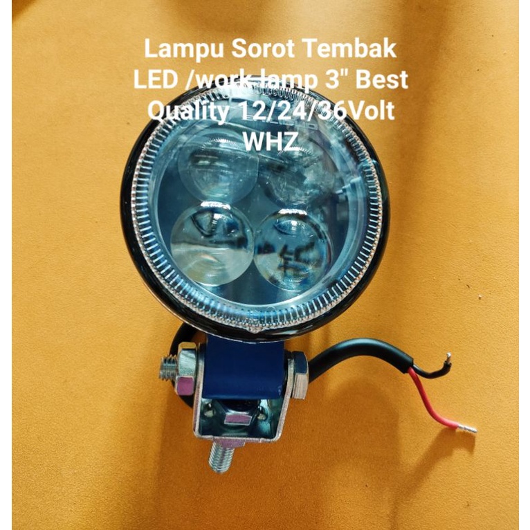 Lampu sorot tembak Universal 12volt 24volt 36volt motor, mobil, truk, alat berat