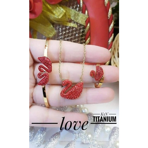 Titanium Angsa Tanpa Anting