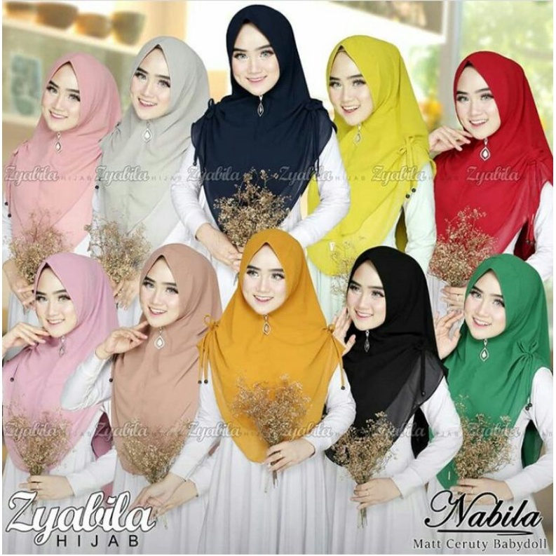 Original Zyabila Hijab Bergo Khimar