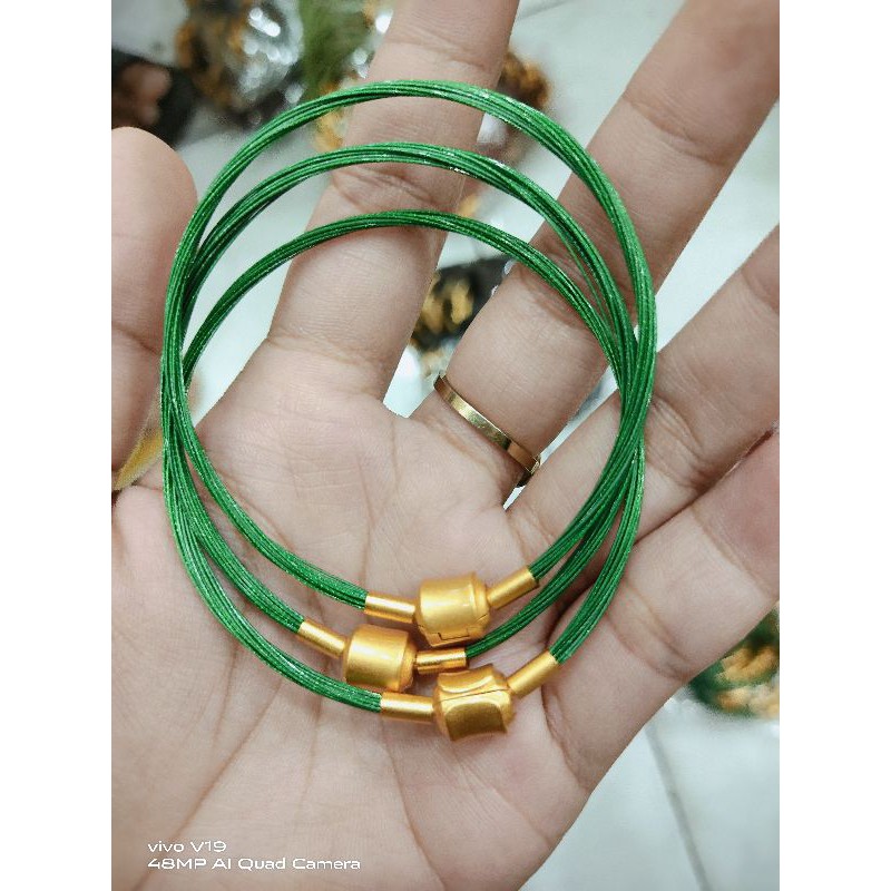 gelang kawat serabut/Gelang serat