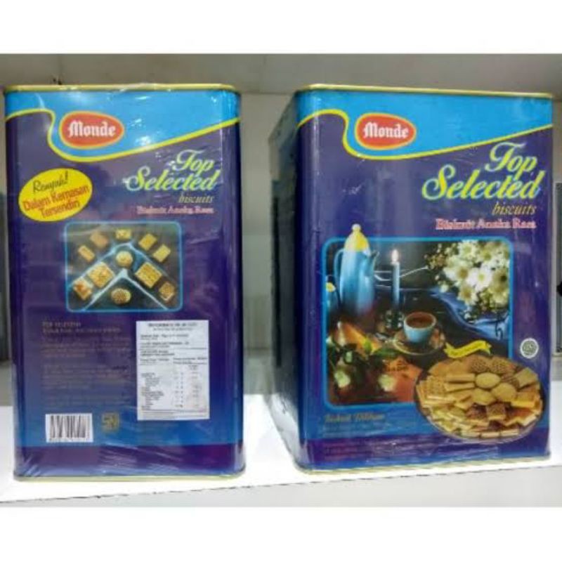 

MONDE TOP SELECTED BISKUIT ANEKA RASA 1050GR