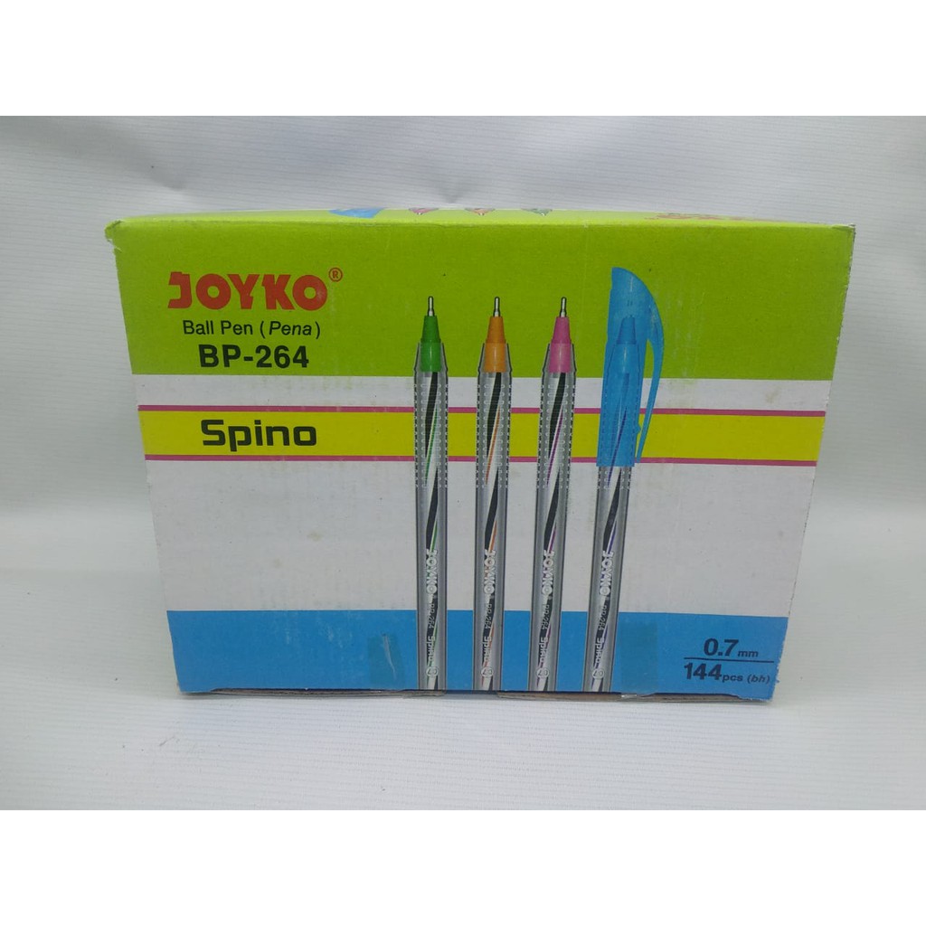 Jual Pulpen Pena Ball Pen Joyko Spino Bp Mm Shopee Indonesia