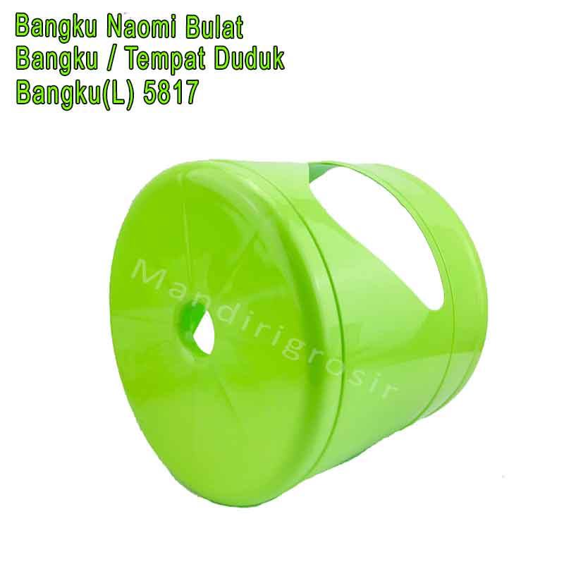 Bangku Plastik * Bangku Naomi Bulat * Tempat Duduk * Bangku(L) 5817