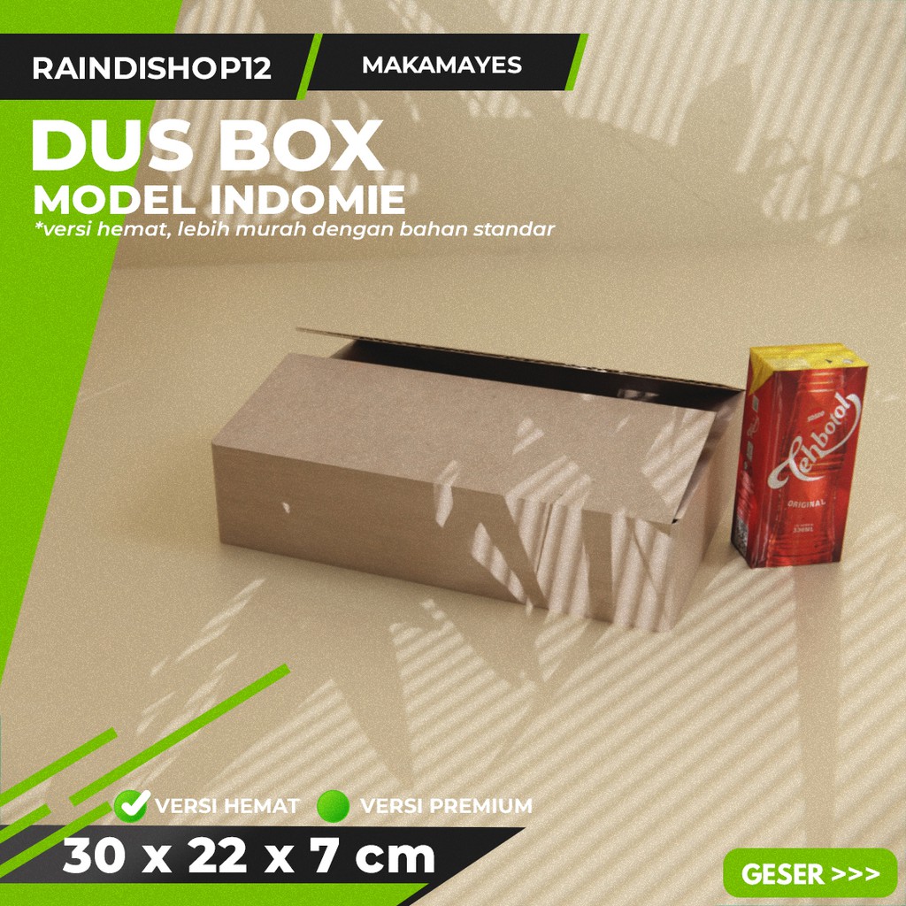 

BOX 30 X 22 X 7 CM KARDUS KOTAK KEMASAN PACKAGING KADO POLOS