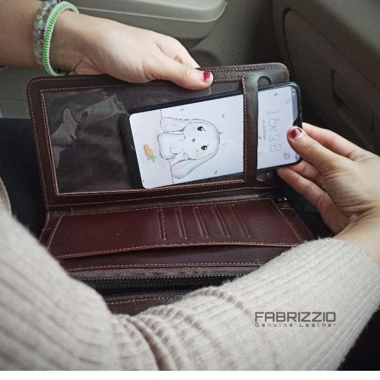 Promo Gembira dompet hp besar agenda kulit asli