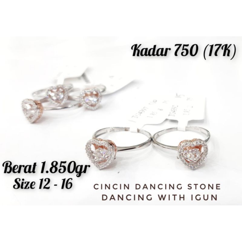 asesoris Cincin Dancing Stone dancing with Igun IVAN GUNAWAN. Terbaru dan terlaris