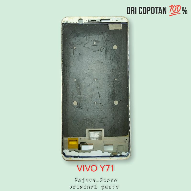 Frame tulang tengah tatakan lcd vivo y71 1724 ori original cabutan copotan asli