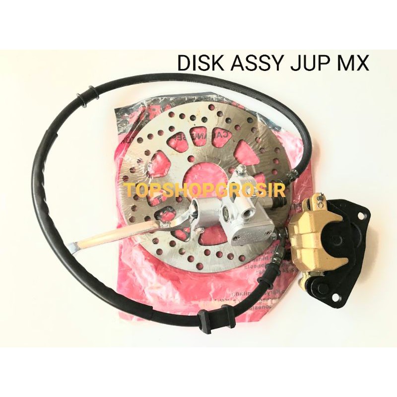 Cakram Assy Rem Disk Assy Depan 1 Set Komplit Jupiter Mx/Jupiter Z New