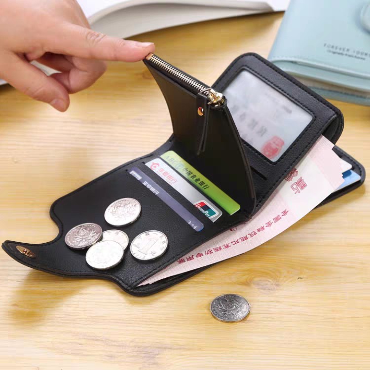 Dompet Lipat Wanita uk. Kecil banyak kompartmen 100% PREMIUM