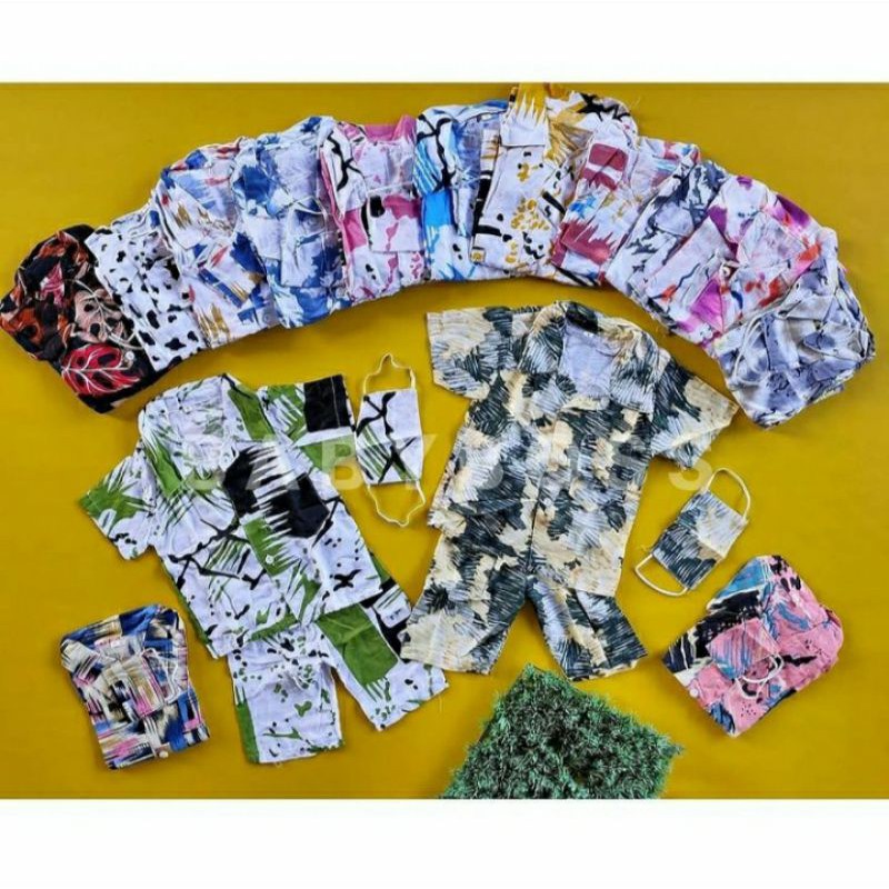 TIE DYE ANAK / BAJU ANAK TIE DYE / ONE SET ANAK